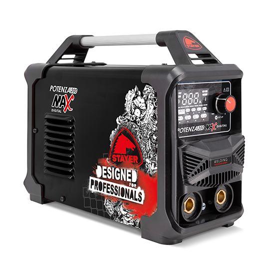 1-COMPRESORES ABAC SOLDADURA STAYER pontenza200digital Soldadura Inverter Stayer Potenza max 200